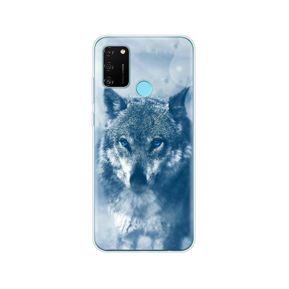 Hülle für HONOR 9A Hülle 6,3 Zoll; Weiche TPU-Silikon-Handyhülle für Huawei Honor 9A 9 A MOA-LX9N Rückseitenschutz Coque Funda Hülle