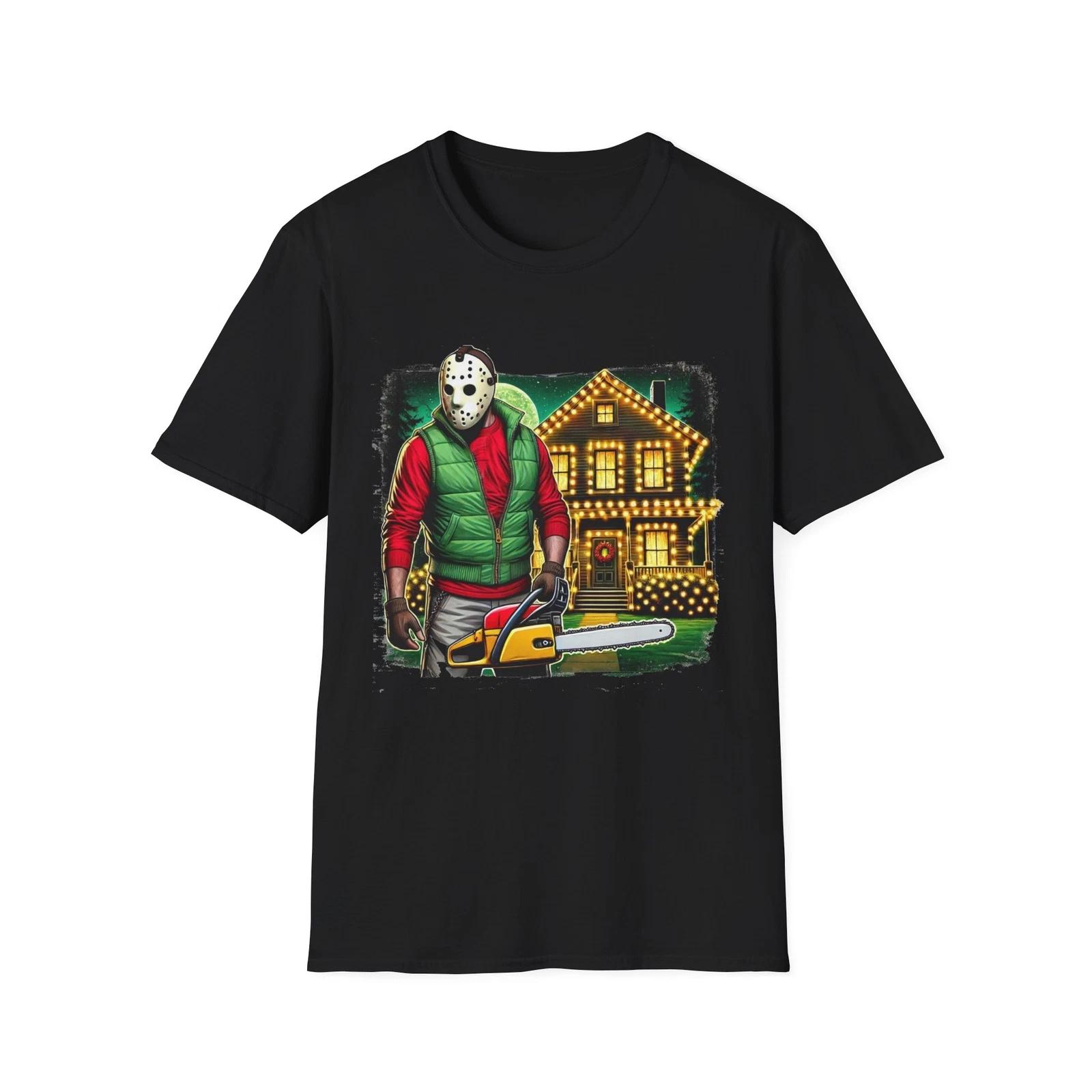 Griswold T-Shirt – Holiday Chaos Meets Camp Crystal Lake M