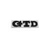 GTD Emblem for POLO Golf 5-7 Generations: Personalized Rear Trunk Tail Logo