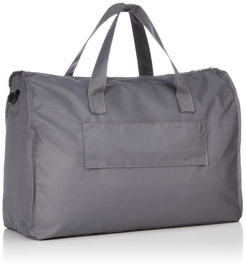 Foldable Boston Bag [Travel Collection] (Medium) Carry-On Compatible, TRC0064, 381.Gray