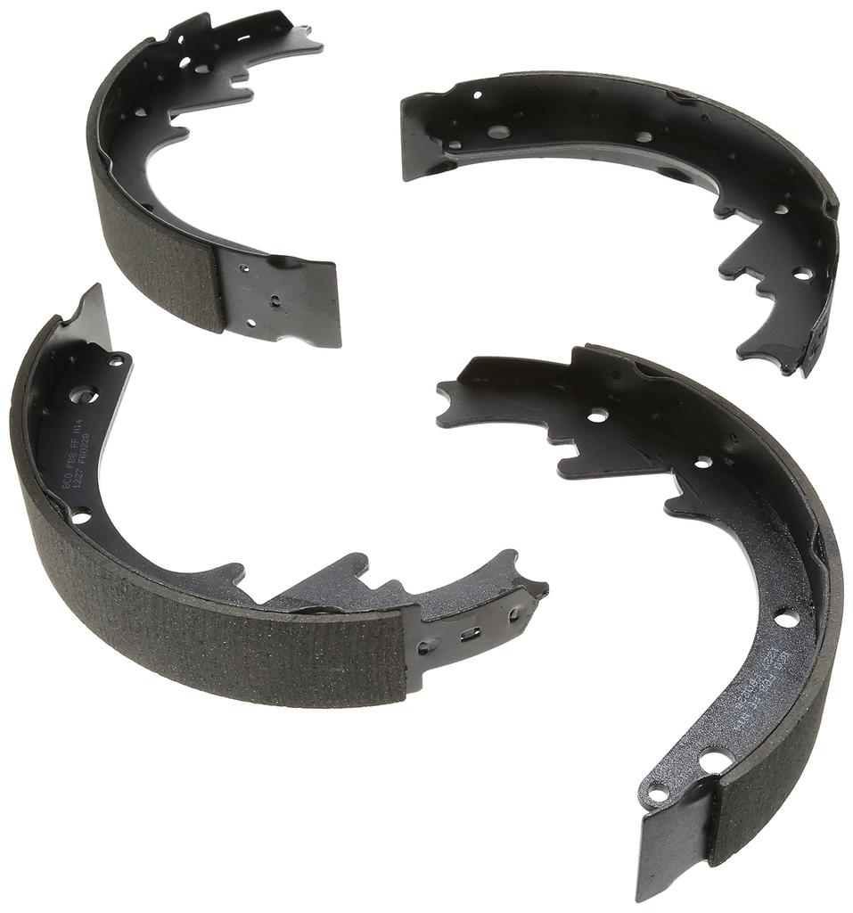 BOSCH BS228 Blue Drum Brake Shoe Set Compatible with Select and by - 1951-78 Chevrolet, Ford, GMC, Jeep, Mercury, Nash, Oldsmobile, Pontiac.