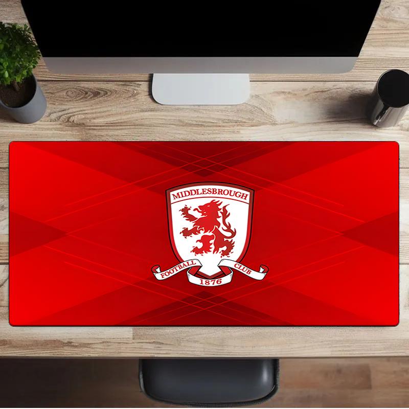 Middlesbrough Football Club Crest Mouse pad, Gaming Mouse Pad, keyboard pad, Desk Decor for computer notebook Fan Gift Birthday Gift