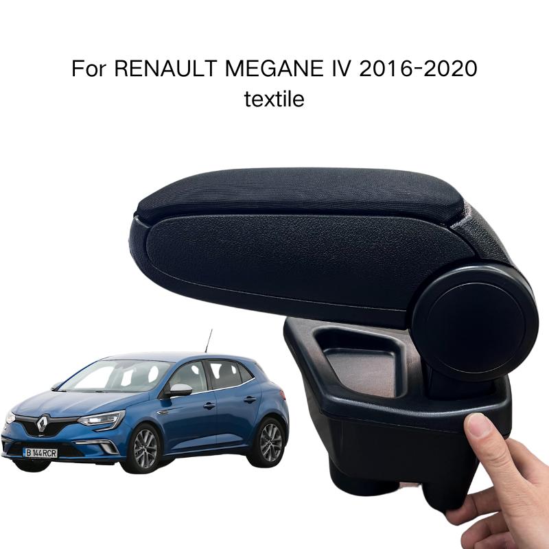 Accessories For RENAULT MEGANE 4 IV 2016 2017 2018 2019 2020 Armrest Box Easy Installation Auto