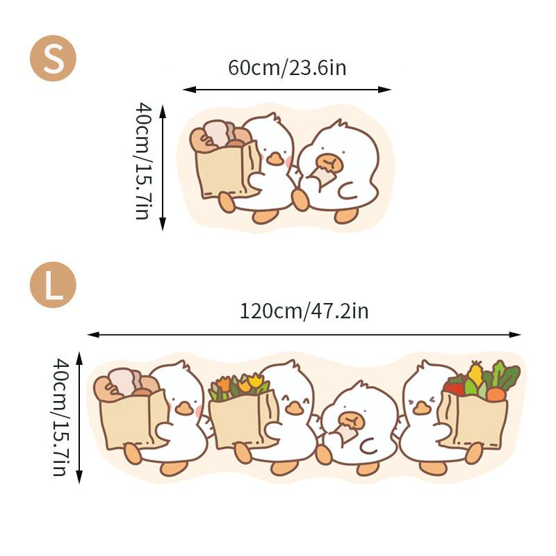 Cartoon Küche Lange Teppiche Unregelmäßige Fußmatte Teppiche für Wohnzimmer Saugfähige Eingangsfußmatte Küchenteppich Fußmatte alfombra