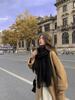 Cashmere Scarf Women'S Winter Thickened Solid Color Wool Scarf Versatile Shawl Men'S Autumn And Winter White Scarf