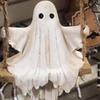 Halloween Swing Ghost Statue Resin Spooky Figurine Halloween Ghost Tree Swing Ornament Desktop Bookshelf Halloween Decor