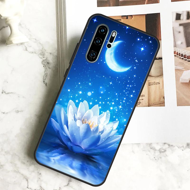 Summer Lotus For Huawei Nova Y70 Y72 Y73 Y60 Y90 Y61 Y91 7i 8i 11i 12i 12s 9 10 SE P20 P30 P40 Lite Case