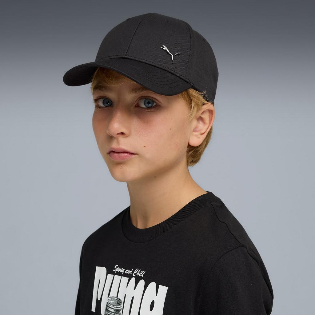 Puma ESS METAL PUMA CAT JR Kids' Baseball Cap Black 02685401