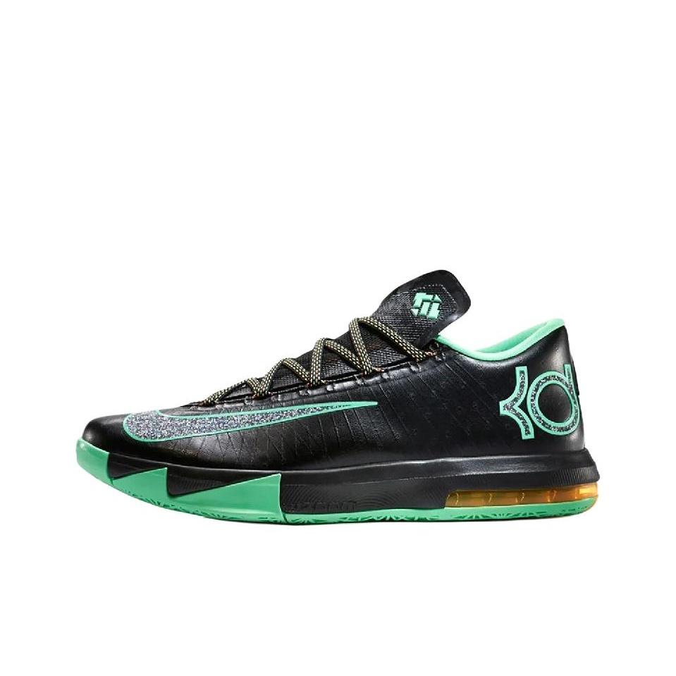 

Nike KD 6 Brazil Unisex Sneakers Black Multi-Color-Light-Lucid-Green IH3582-001 42