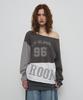 Saendeulig One Shoulder Color Block T-Shirt_Brown