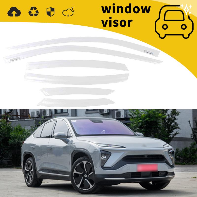 Rain Visor Guard for Nio ES8/ES7/ES6/EC6 (2018-2022) – Car Door Protection & Decoration