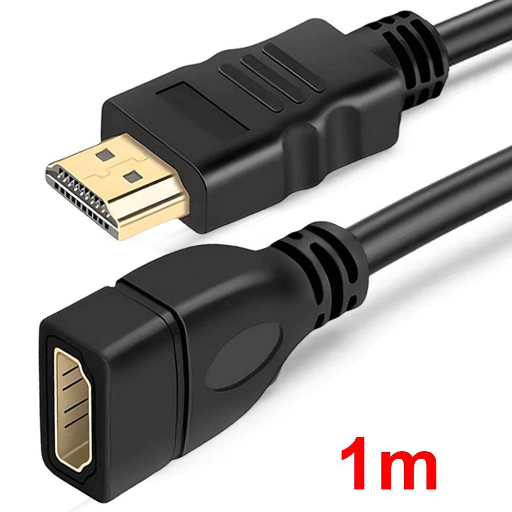 2.0 HDMI Compatible Extension Cable HDR 4K 60Hz Male to Female Adapter High Speed Extender Cord For Switch2 PS5 Laptop PC HDTV