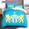 FC Luzern  Pattern Bedding Quilt Set Quilt Cover Pillowcase Home Decoration Birthday Gift (1 * duvet cover + 2 * pillowcase, without core)