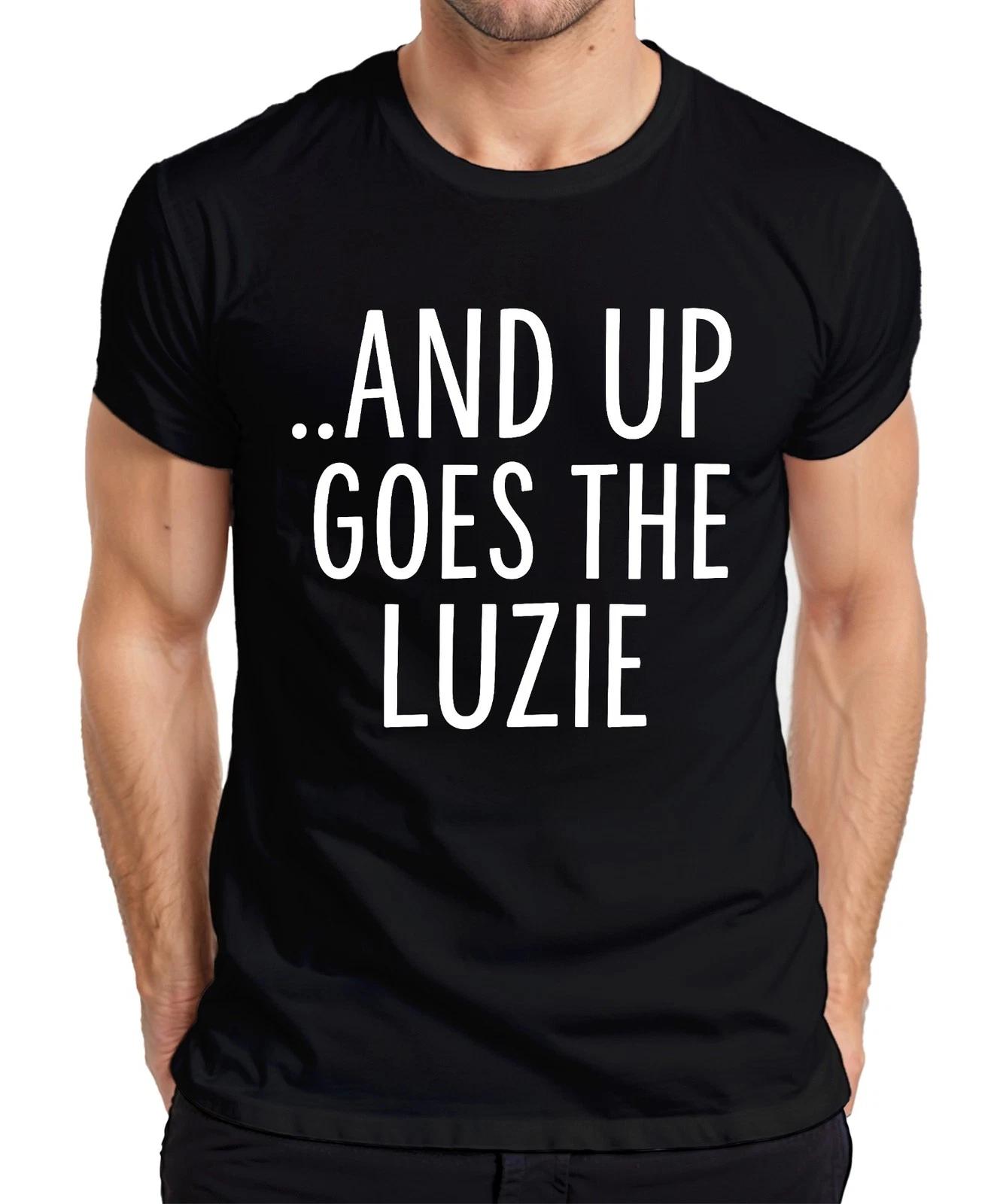 

And up goes the Luzie Party Carnival Celebration Funny Retro Fun Mens T-Shirt- L