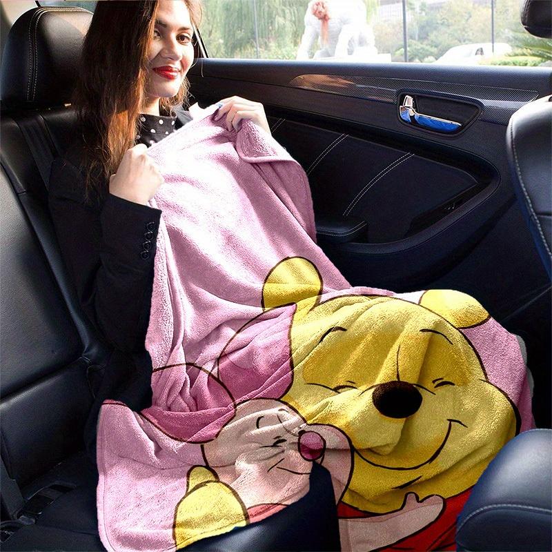 1 Stück Winnie Puuh Ferkel Decke Weicher Überwurf für Heimdekoration, Sofabezug, Reise
