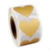 Heart Dot Labels 1" Label 300 Per Roll
