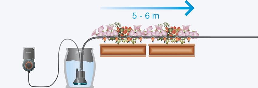 Automatic Watering Can For Balcony Boxes - Hg-01407-20