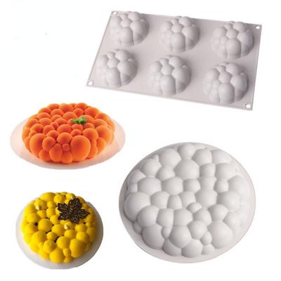 Round Bubble Cloud Creative Mousse Cake Silicone Mold Baking Cake Mold