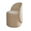 Same-Day Ship Rotating Dressing Stool: Minimalist Girl's Bedroom Makeup/Nail Art Chair with Backrest