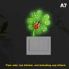 Glow-in-the-Dark Switch Stickers Penguins Elephants Design Self-Adhesive Removable Wall Stickers Suitable For Switches & Outlets