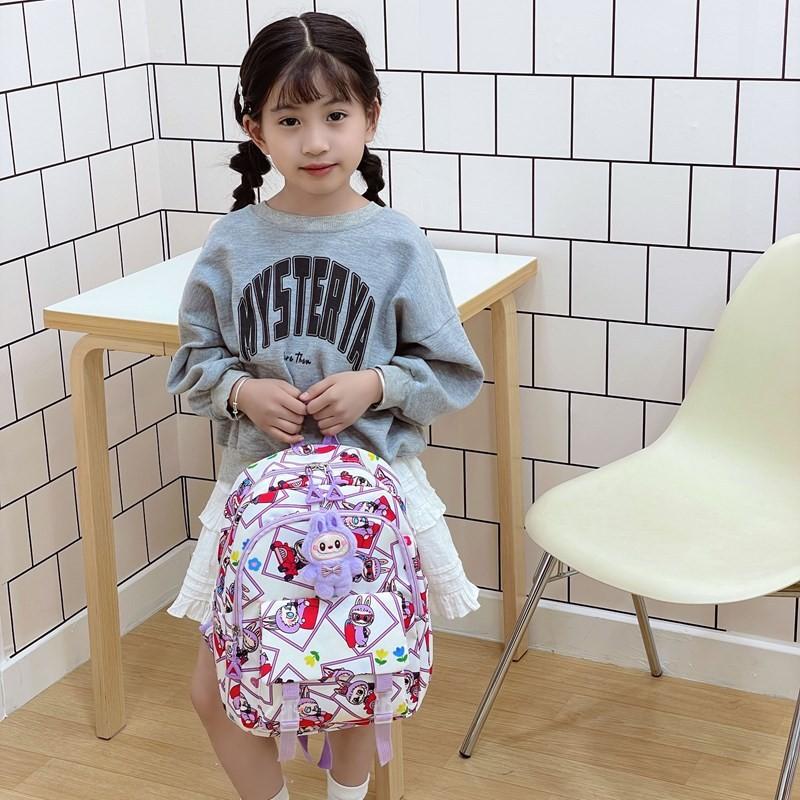 Pattern Cartoon Children School Bag Lightweight Backpack Gift Breathable