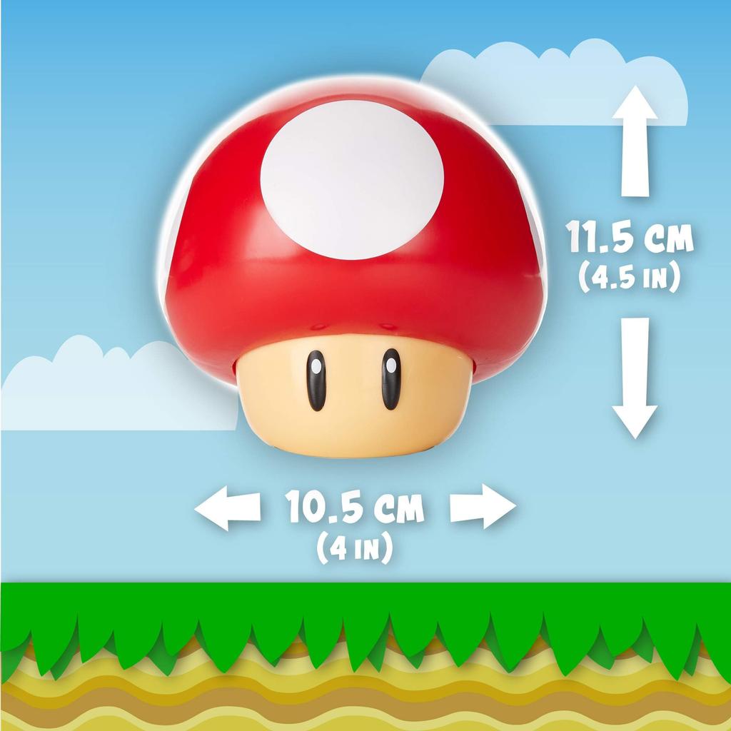 Super Mario Mushroom Light Tabletop Nightlight