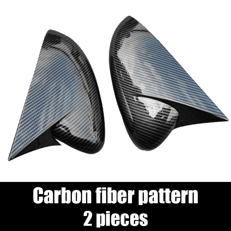 For Ford Focus Bull Horn Rearview Mirror Protective Cover Automotive Exterior Decoration Accessories Tools