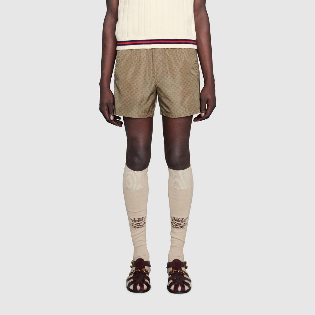 Gucci Плавки мужские верблюжьи 599585-XHAD4-2190