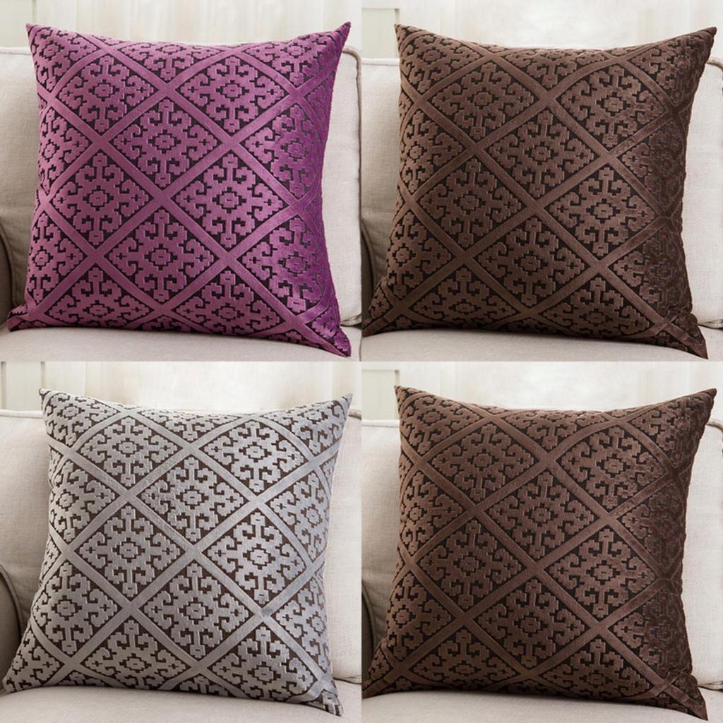 Soft And Cozy Vintage Fleurs Lin Coton Taie Oreiller Housse De Coussin For A Warm Home Environment