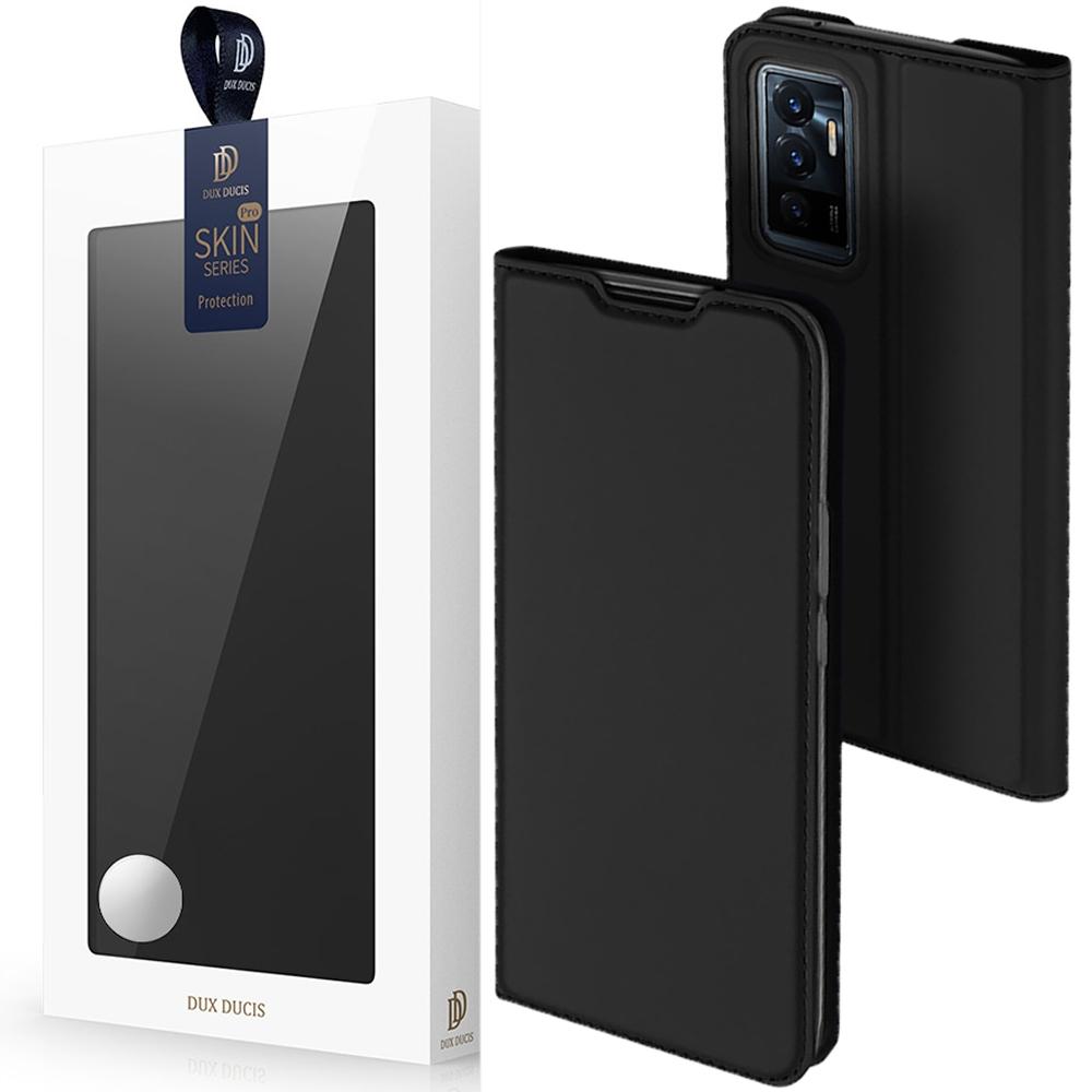 Dux Ducis Skin Pro Kabura Etui Pokrowiec Z Klapką Vivo V23E Czarny