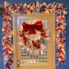 Christmas Wreath For Front Door Red Ball Ornaments Hanging Door Wreath Window Decor Home Party Navidad Christmas Decoration 2025