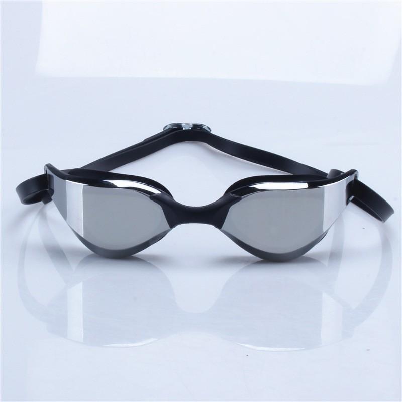 Anti-Fog Swimming Goggles Adults PC Lens Clear Vision Comfort Fit Unisex Racing Swim Blue