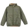 Patagonia Хаки x Бежевый Двусторонняя Толстовка с Капюшоном Lady Freddie XL14 хаки б/у