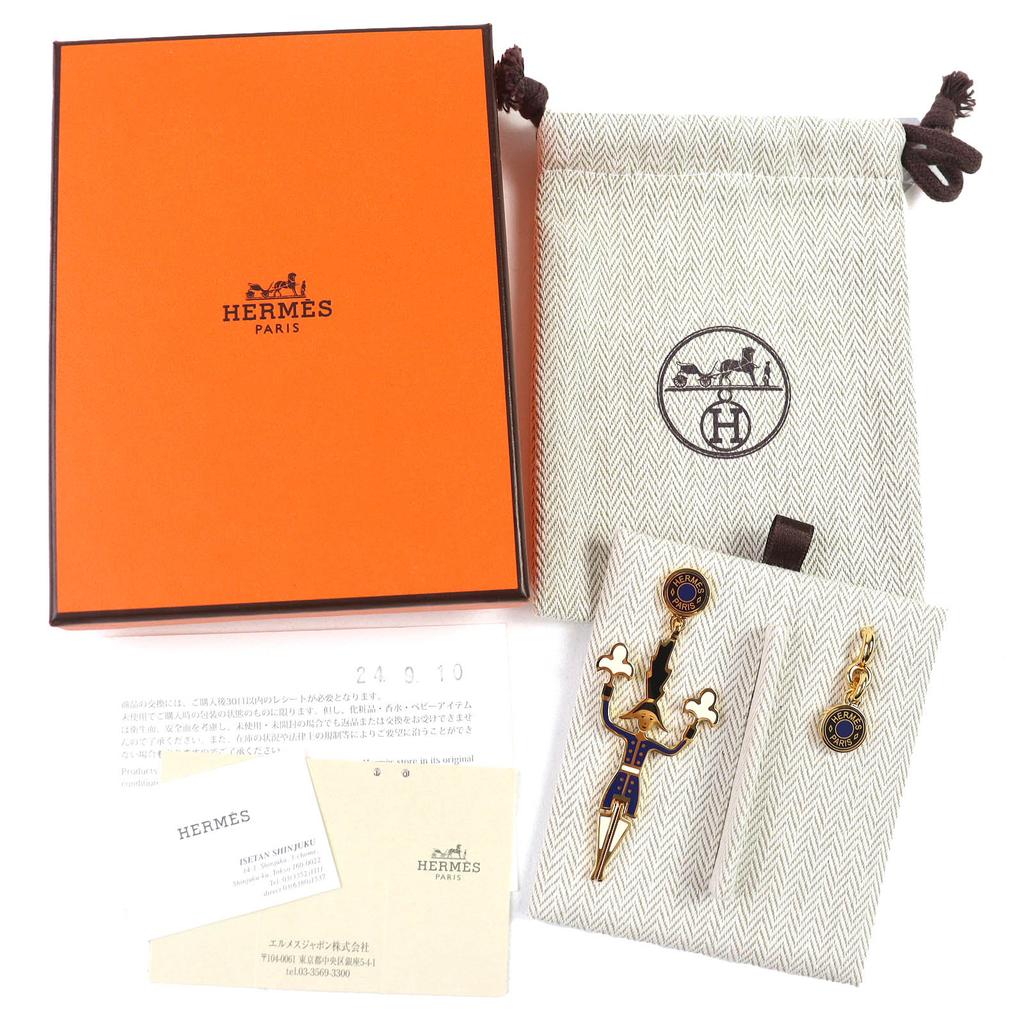 Pristine HERMES Boucles D'oreilles Artificier Fireworks Master Pierce Used