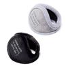 Winter Warm Printed Earmuffs Windproof Ear Covers for Men Women Thickened Plush Ear Protectors Outdoor Cycling Ear Muffs
