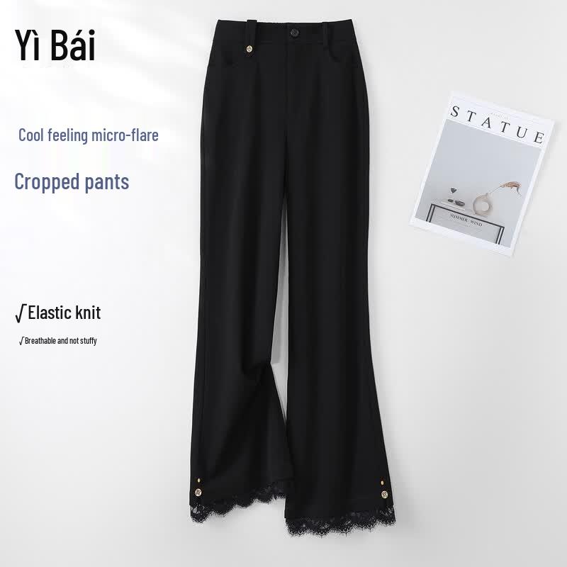 Women s High-Waisted Flared Casual Pants XL