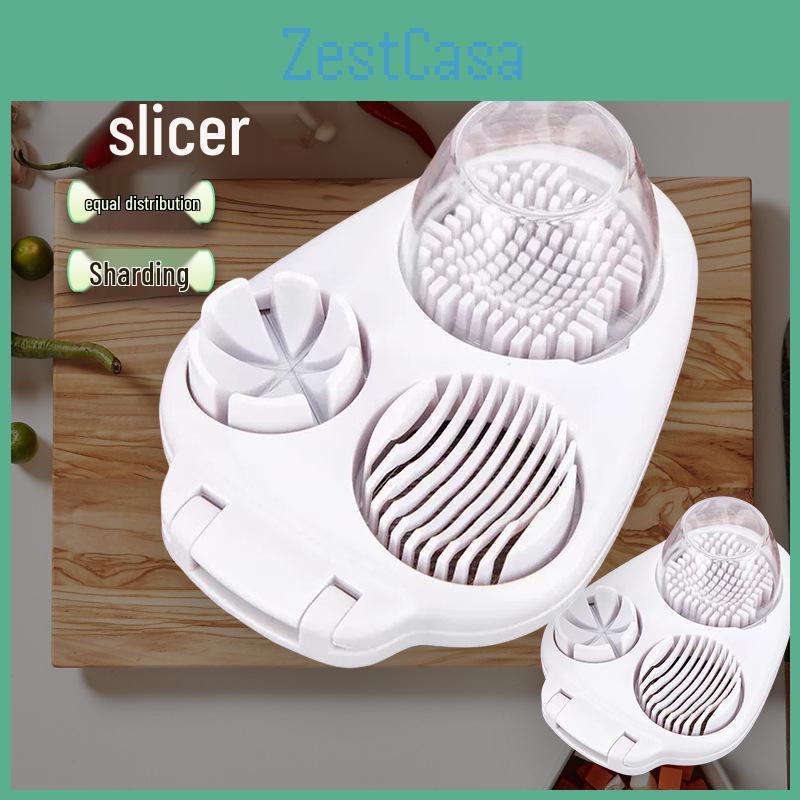 Multifunctional Slicer Egg Fruit Cutter Kitchen Tool