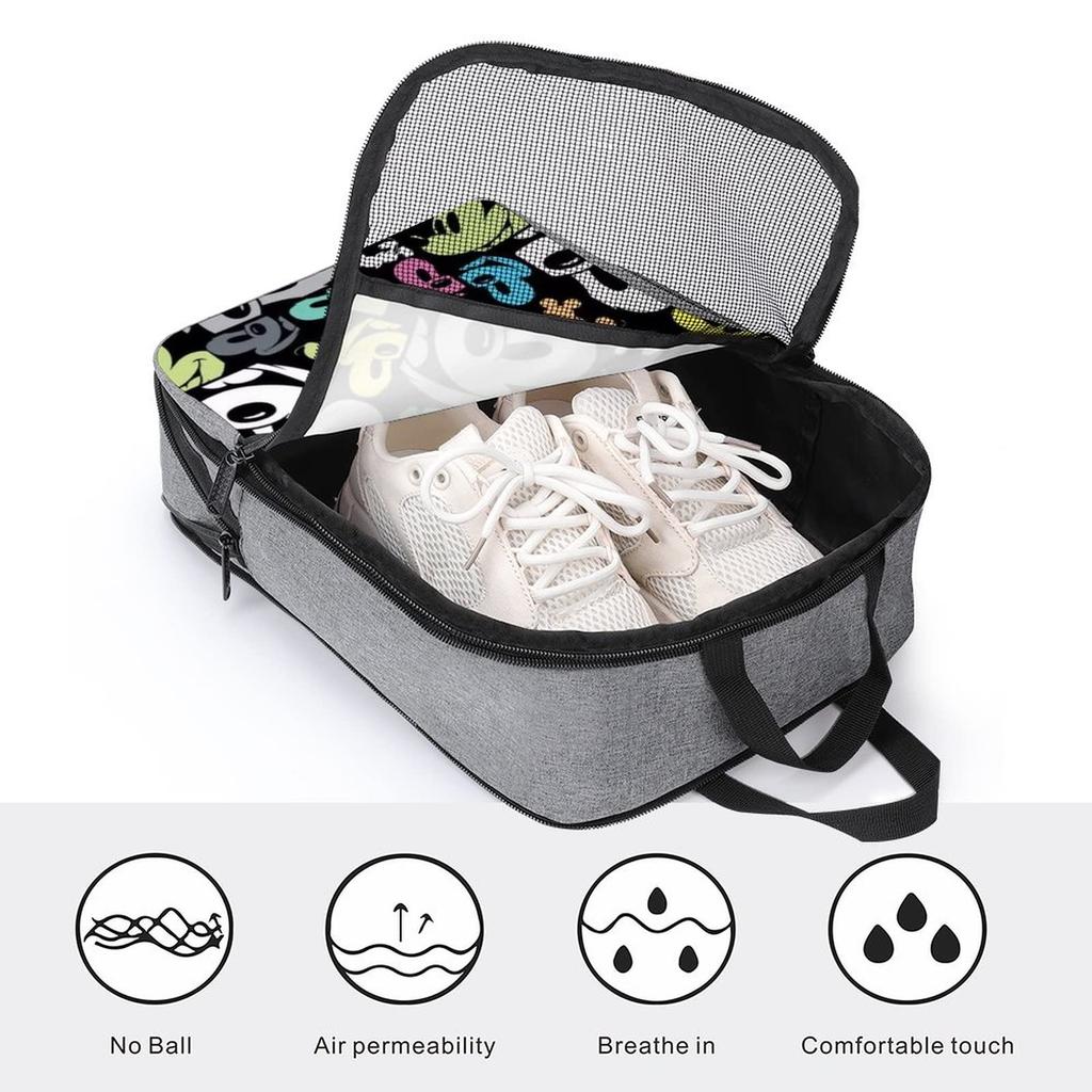 Shoe Case Shoe Bag Shoe Holder Storage Bag Translucent Shoe Bag Ultra Light Golf Outdoor