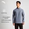 ANTA Men's Zero-Pressure Half-Zip Long-Sleeve Knit Tee
