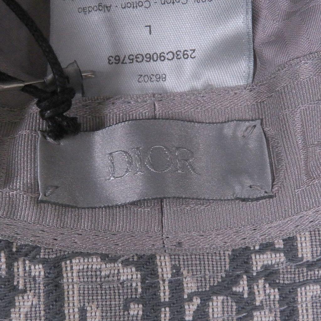 Pristine DIOR hat Dior Oblique Cotton Blend Jacquard Bob Hat bucket Used
