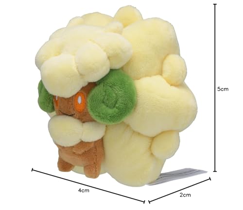 Pokémon Center Original 547 Plush Toy Pokémon fit Elgyem 11 x 13 x 11.5 cm (H x W x D)