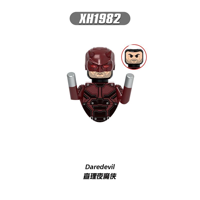 Thunderbolts Black Widow Building Blocks Daredevil  Bricks Taskmaster For Toys Gifts Children Mini Action Figures Party GIFTS