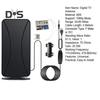 Indoor Digital TV Antenna Signal Booster 50-80 Mile Range 1080p Support Universal Easy Installation Fireproof Design TV Antenna
