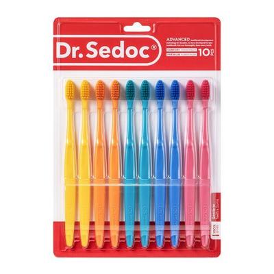 DR.SEDOC Color Pop Zahnbürste 10er-Pack