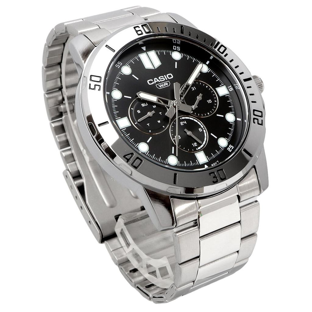 CASIO Cheap Watch, Watch, Multi-Calendar, Men's MTP-VD300D-1E