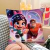 1Pc Cute A-Wreck-It Ralph-H Pillow Case Fashion Square Pillowcase Bedroom Sofa Room Ins Decoration Leisure
