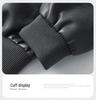 Men's Retro Faux Suede PU Leather Jacket - Gray
