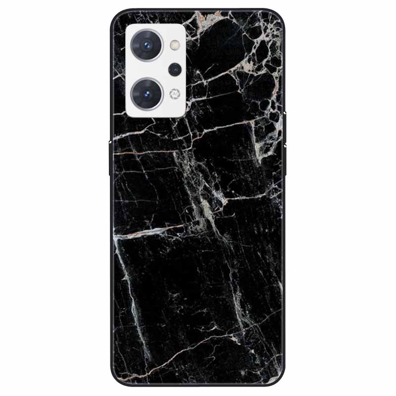 For OPPO Reno 9A 7A Case Soft TPU Fashion Marble Silicone Bumper Covers for OPPO Reno 9 A 5G CPH2523 Reno7A Protector Reno9 A
