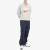 Nike Logo Baskılı Kazak Kazak Erkek Üst Gri DM5273-050