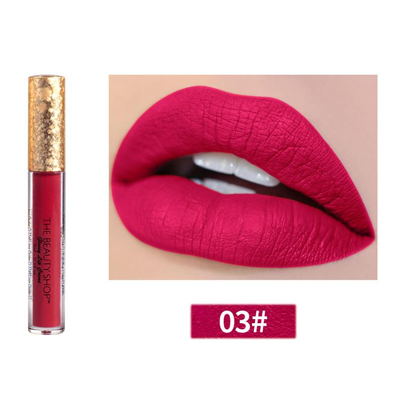Velvet Matte Matte Lip Glaze Easy Color Showing Moisture Lip Glaze Erschwingliche Make-up-Lippenstifte